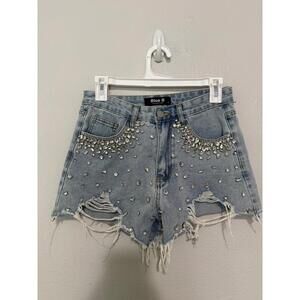 Blue B shorts size small